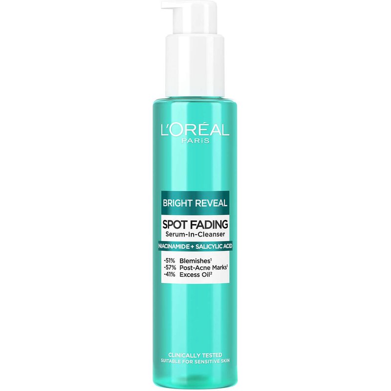 L'Oréal Paris Bright Reveal Spot Fading Serum-in-Cleanser with Niacinamide and Salicylic Acid 150ml