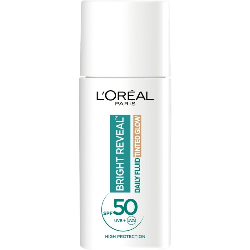 L'Oréal Paris Daily Fluid Tinted Glow SPF 50+ 50ml (Various Shades) - Bronze Glow