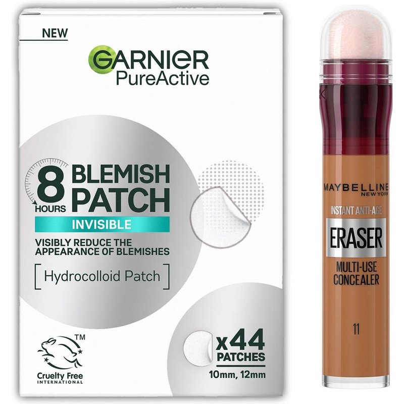 Garnier x Maybelline Patch & Conceal Bundle (Various Shades) - 11 Tan
