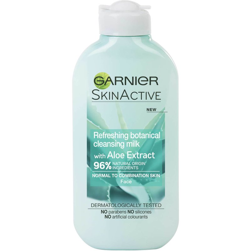 Garnier Natural Aloe Extract Cleansing Milk for Normal Skin 200ml