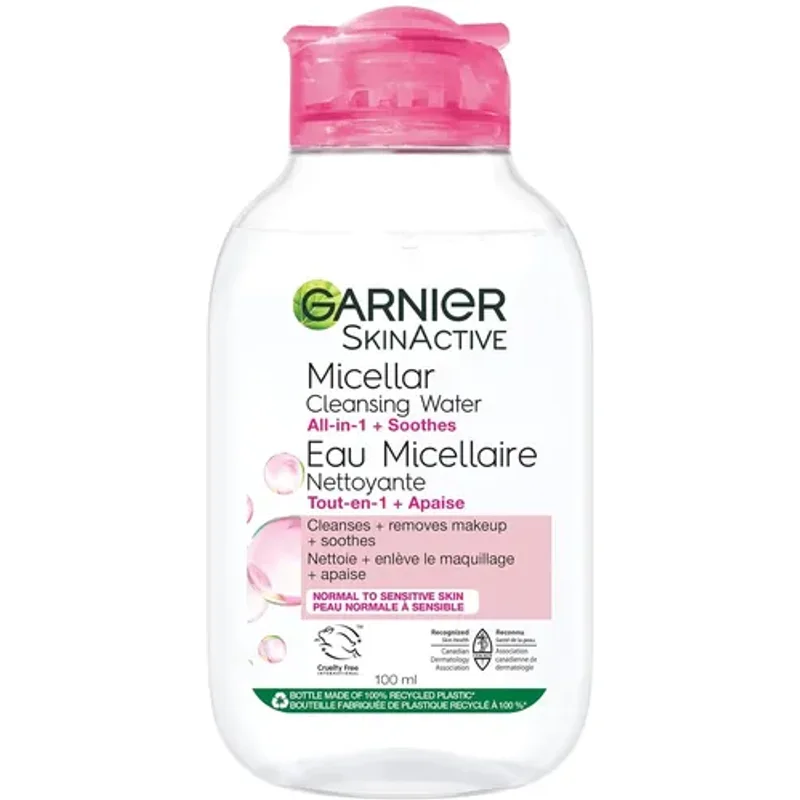Garnier Micellar Water Facial Cleanser For Sensitive Skin 100ml