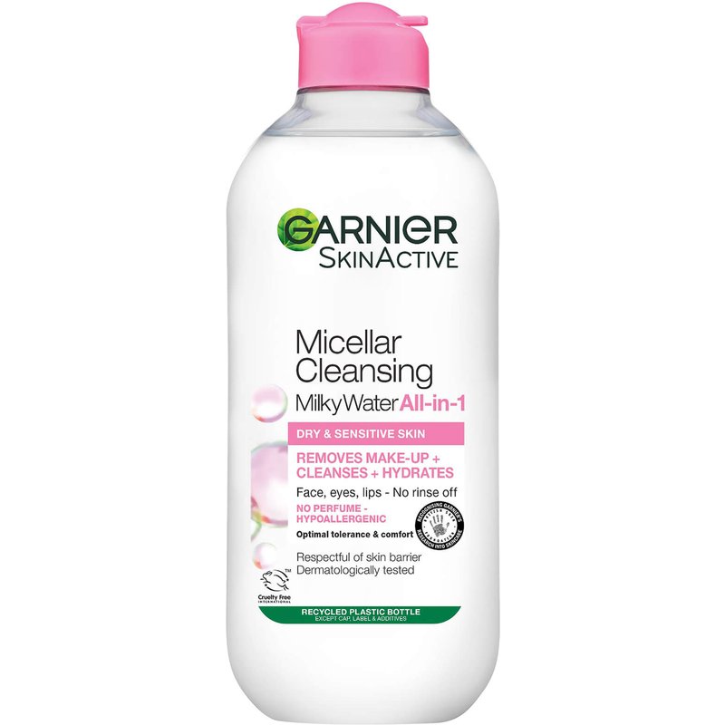 Garnier Micellar Milk Cleansing Water and Makeup Remover 400ml