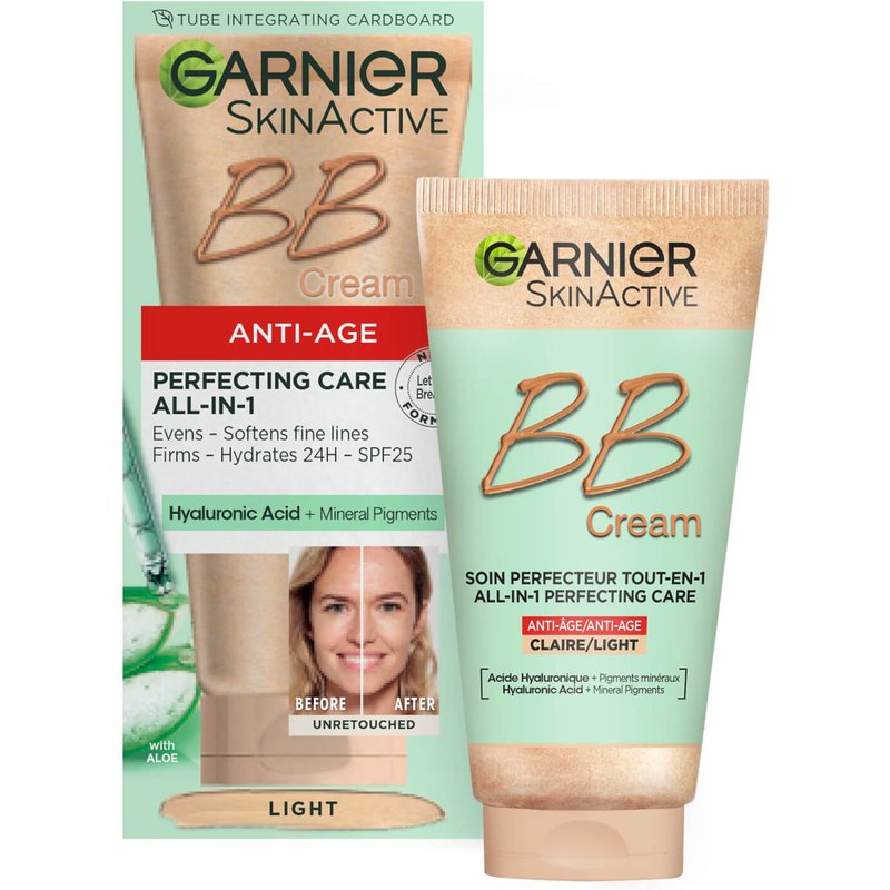 Garnier SkinActive BB Cream Anti-Aging Tinted Moisturiser SPF25 - Light