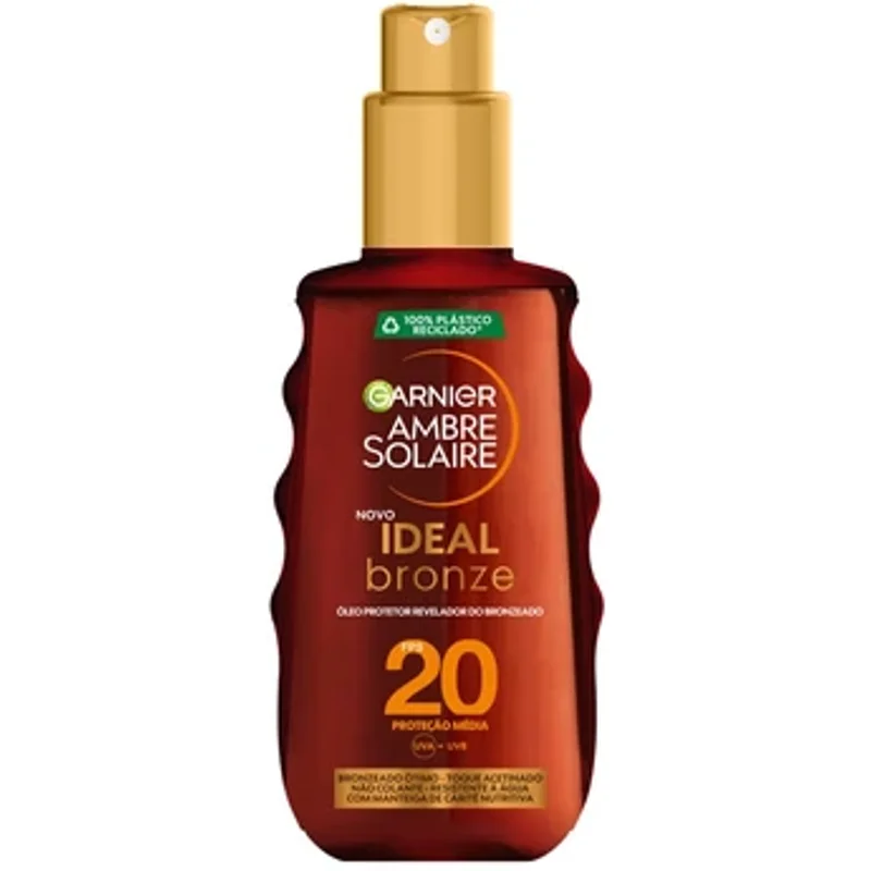 Garnier Ambre Solaire Ideal Bronze Protective Oil SPF 20 150ml