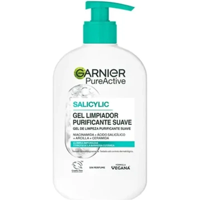 Garnier Pure Active Salicylic Purifying Gentle Cleanser 250ml
