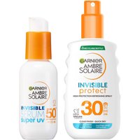 Garnier Ambre Solaire Invisible Sun Protection SPF Face & Body Bundle