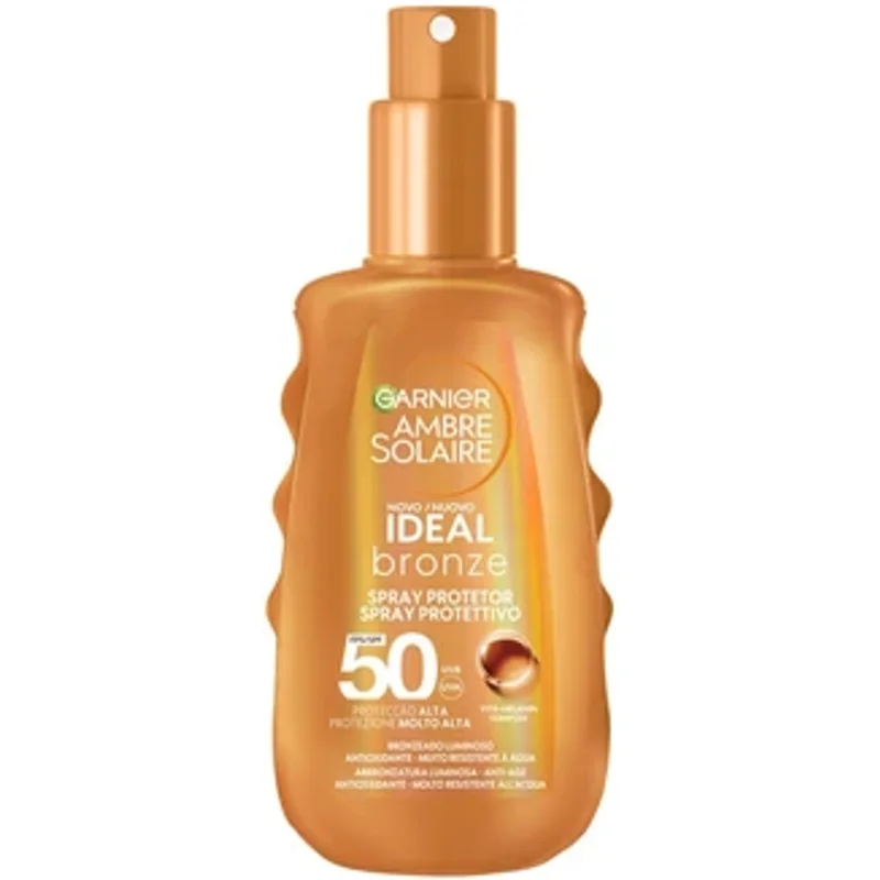 Garnier Ambre Solaire Ideal Bronze Protective Spray SPF 50 150ml