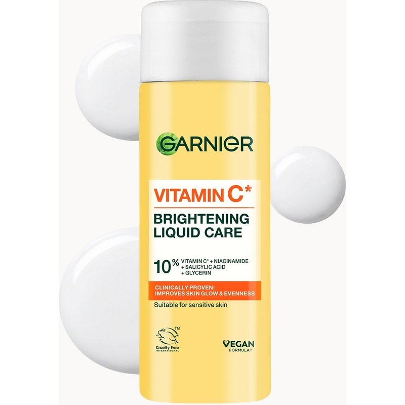 Garnier Vitamin C Brightening Liquid Care with 10% Glycerin + Niacinamide + Salicylic Acid 120ml