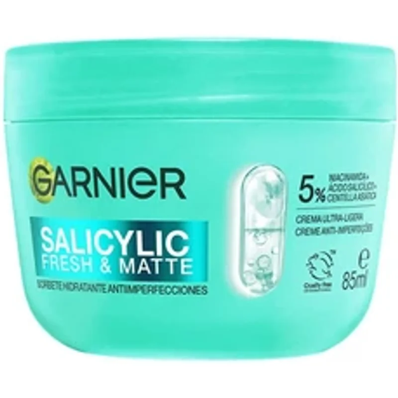 Garnier Salicylic Fresh & Matte Sorbet Anti-blemish Moisturising Cream 85ml