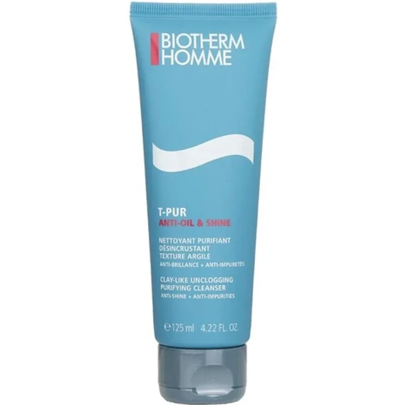 Biotherm Homme T-Pur Clay-Like Unclogging Purifying Cleanser 125ml