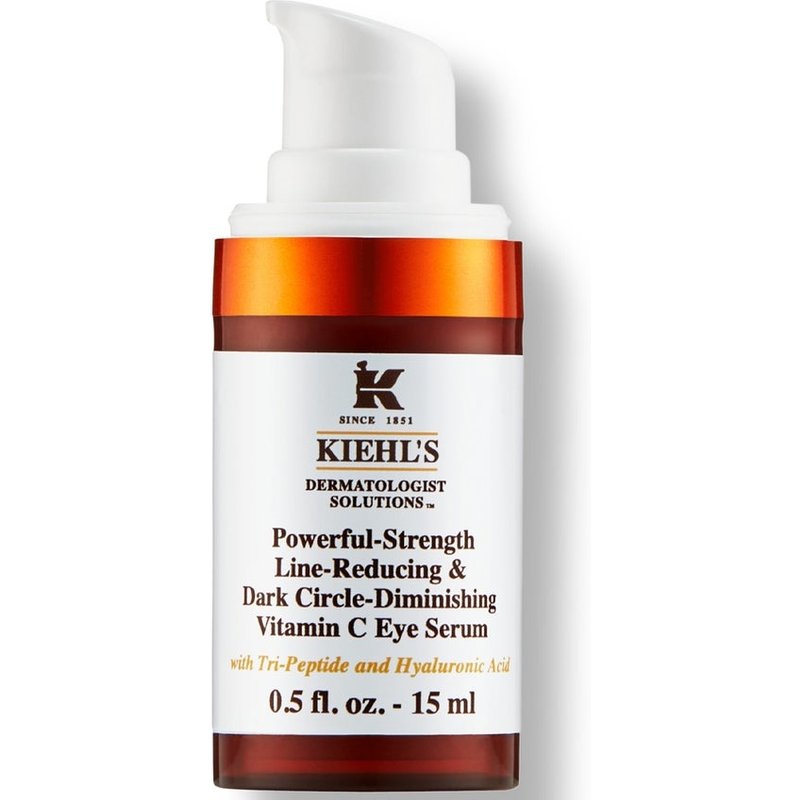 Kiehl's Powerful-Strength Line-Reducing and Dark Circle-Diminishing Vitamin C Eye Serum 15ml