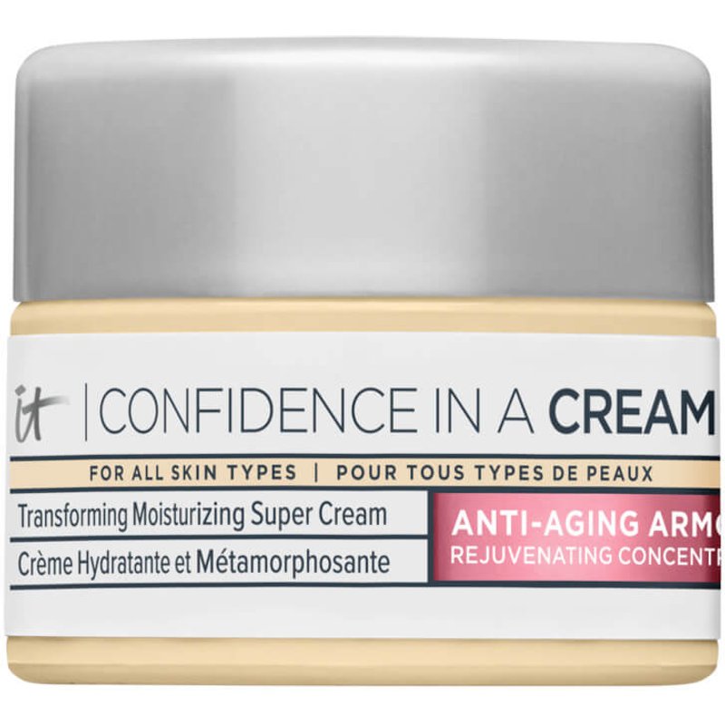 IT Cosmetics Confidence in a Cream Anti-Aging Hydrating Moisturizer Travel Size 15ml