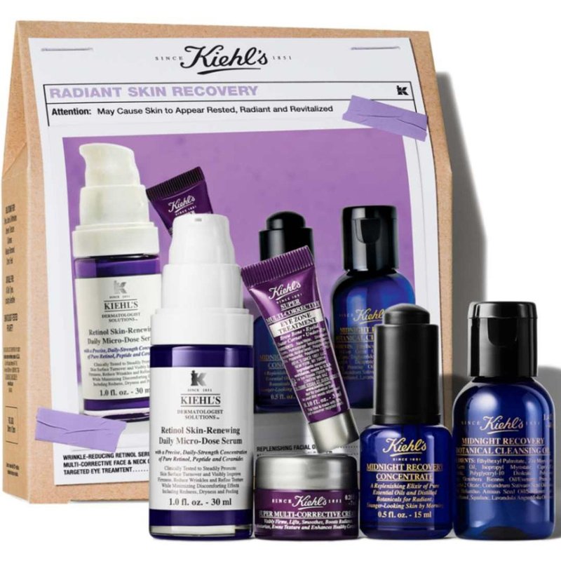 Kiehl's Radiant Skin Recovery Set (Worth £104)
