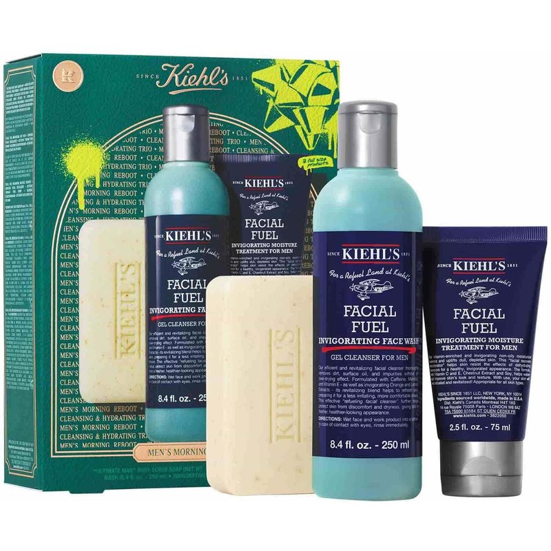 Kiehl's Men's Morning Reboot Set