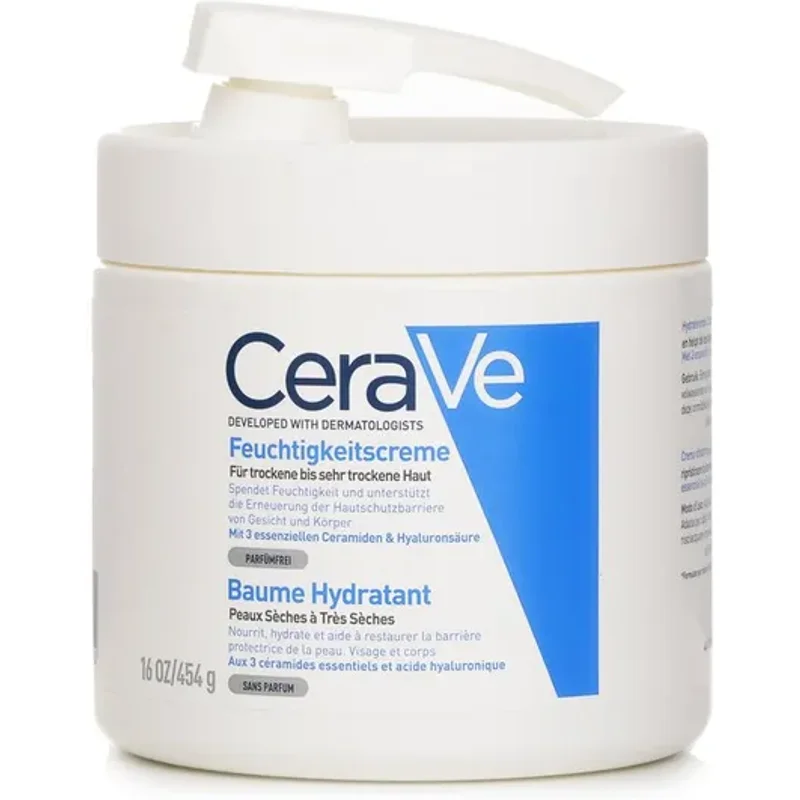 CeraVe Moisturising Cream 454g Tub with Pump