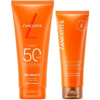 Lancaster Tan Maximiser & Beauty Body Milk SPF50 Duo Bundle