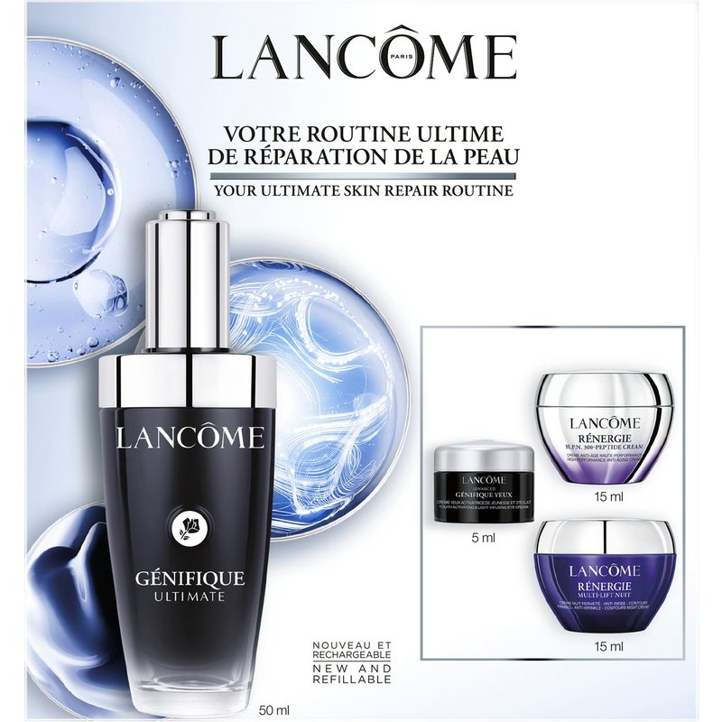 Lancôme Genifique Serum 50ml Routine Set (Worth £156)