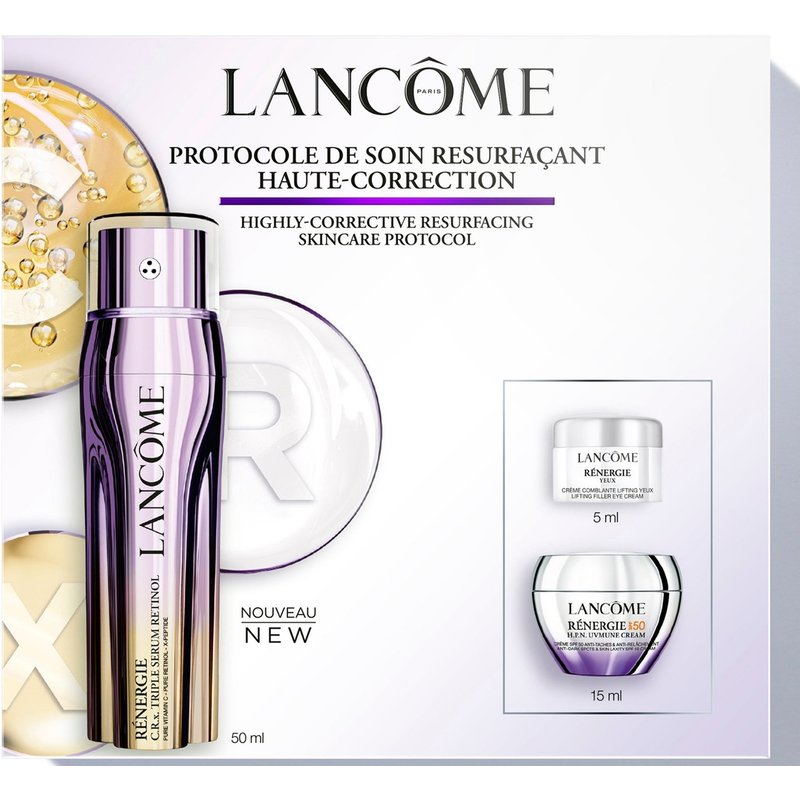 Lancôme Renergie Triple Serum Retinol Routine Set (Worth £160)