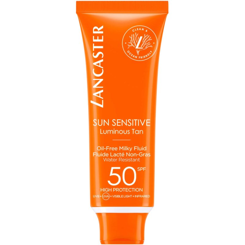 Lancaster Sun Sensitive Oil-Free Face Sun Protection Cream SPF50 50ml