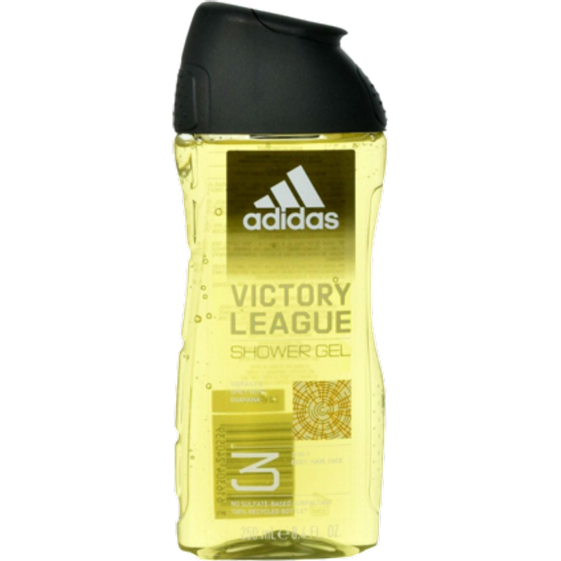 Adidas 3-in-1 Victory League Shower Gel - 250ml