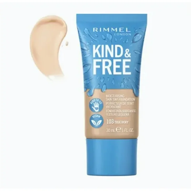 Rimmel Kind & Free Moisturising Skin Tint Foundation 103 True Ivory