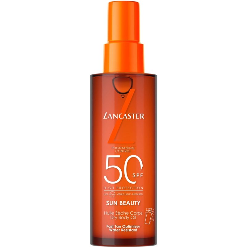 Lancaster Sun Beauty Satin Dry Oil Fast Tan Optimizer for Body SPF50 150ml