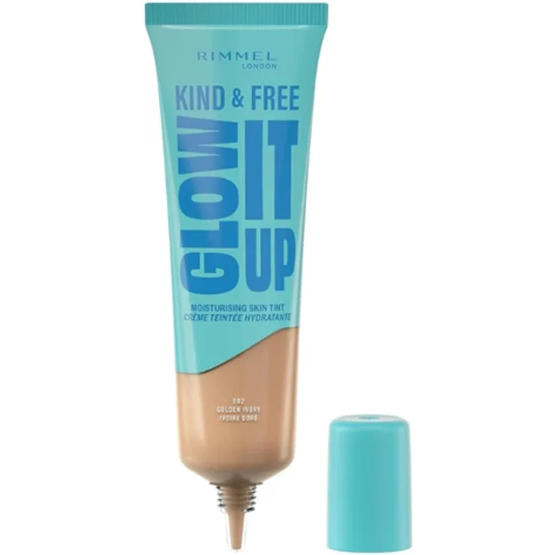 Rimmel Kind & Free Glow It Up Moisturising Skin Tint 082 Golden Ivory