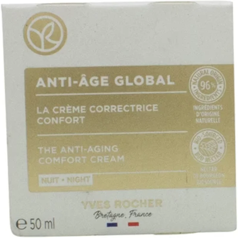 Yves Rocher Anti Age Global Comfort Night Cream 50ml