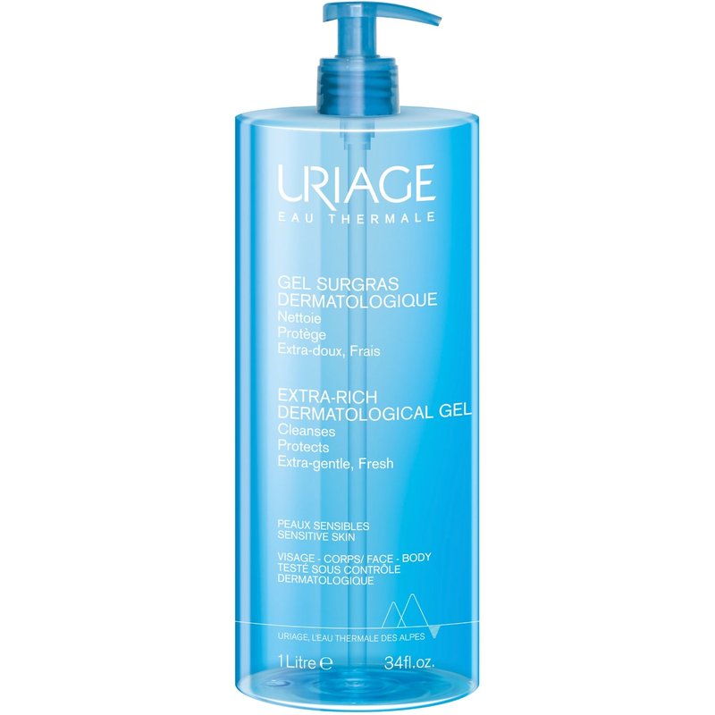 Uriage Extra-rich Dermatological Body Wash 1L