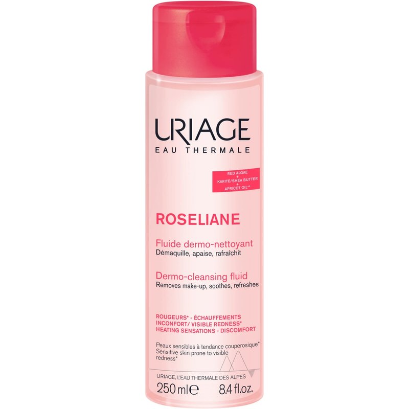 Uriage Roséliane Anti-Redness Dermo-Cleansing Fluid 250ml