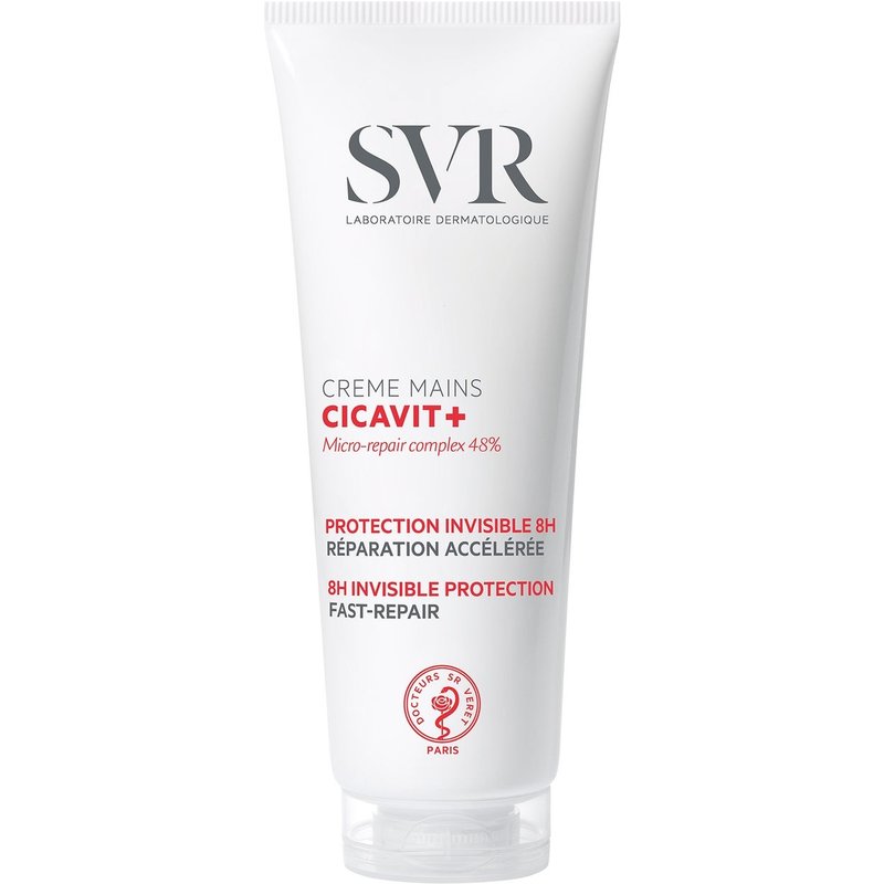 SVR CICAVIT+ 8Hr Repairing Protective Hand Cream for Extremely Dry, Damaged Skin, 75g