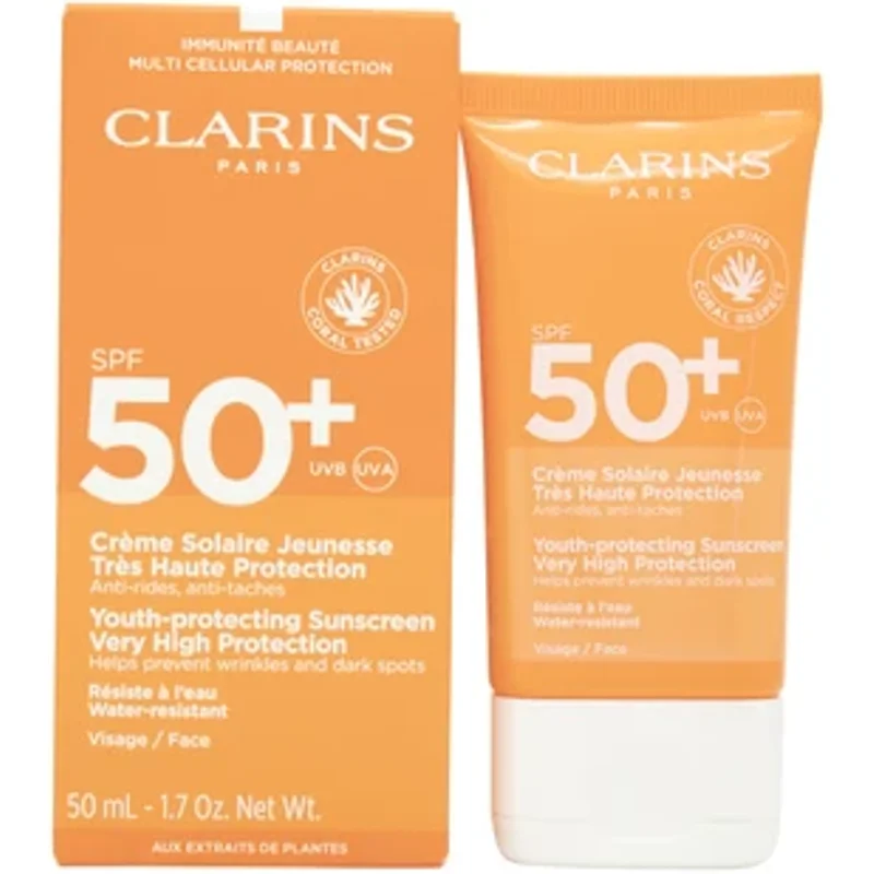 Clarins Youth-protecting Sunscreen Very High Protection SPF 50+ 50ml