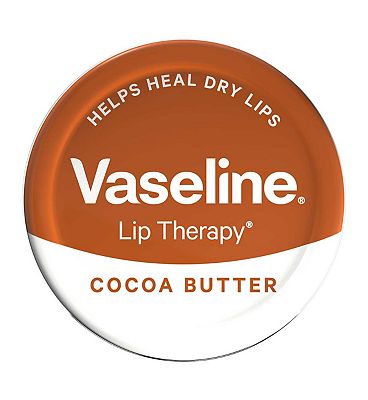 Vaseline Lip Therapy Lip Balm Tin Cocoa Butter 20g