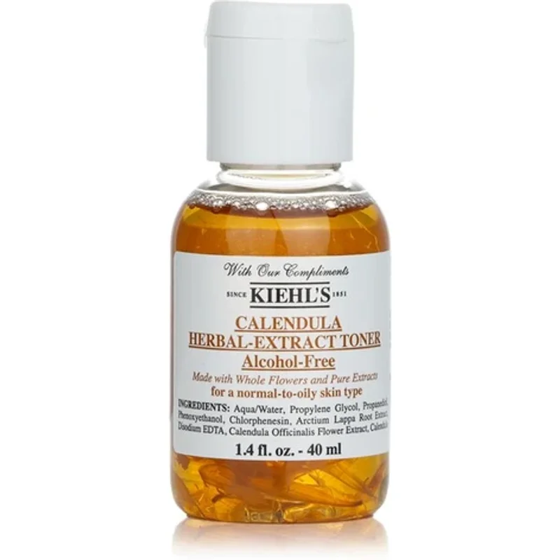 Kiehl's Calendula Herbal Extract Alcohol-Free Toner For Normal To Oily Skin Types 40ml