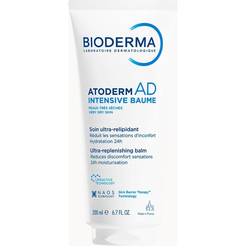 Bioderma Atoderm AD Intensive Balm Face & Body Cream for Very Dry Eczema Prone Itchy Skin 200ml