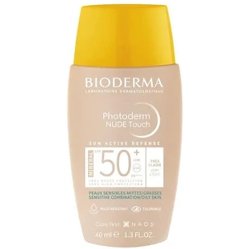 Bioderma Photoderm Nude Touch Mineral SPF 50+ Very Light 40ml