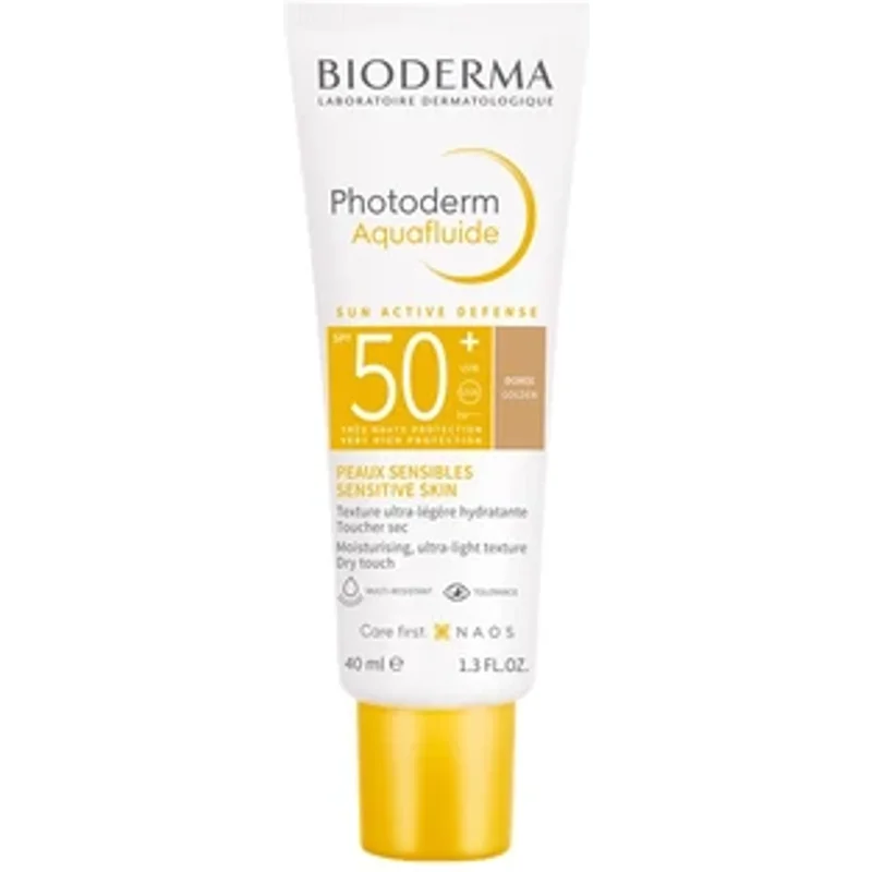 Bioderma Photoderm Aquafluide Sunscreen SPF 50+ Golden 40ml