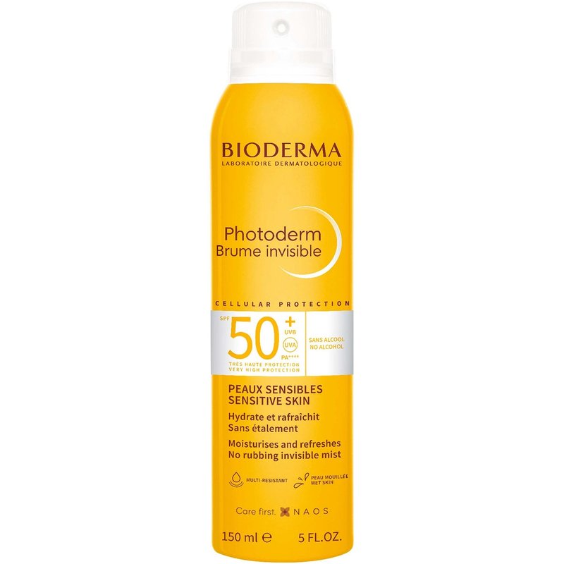 Bioderma Photoderm Max Invisible Mist SPF 50+ Moisturising Sunscreen for Sensitive Skin 150ml