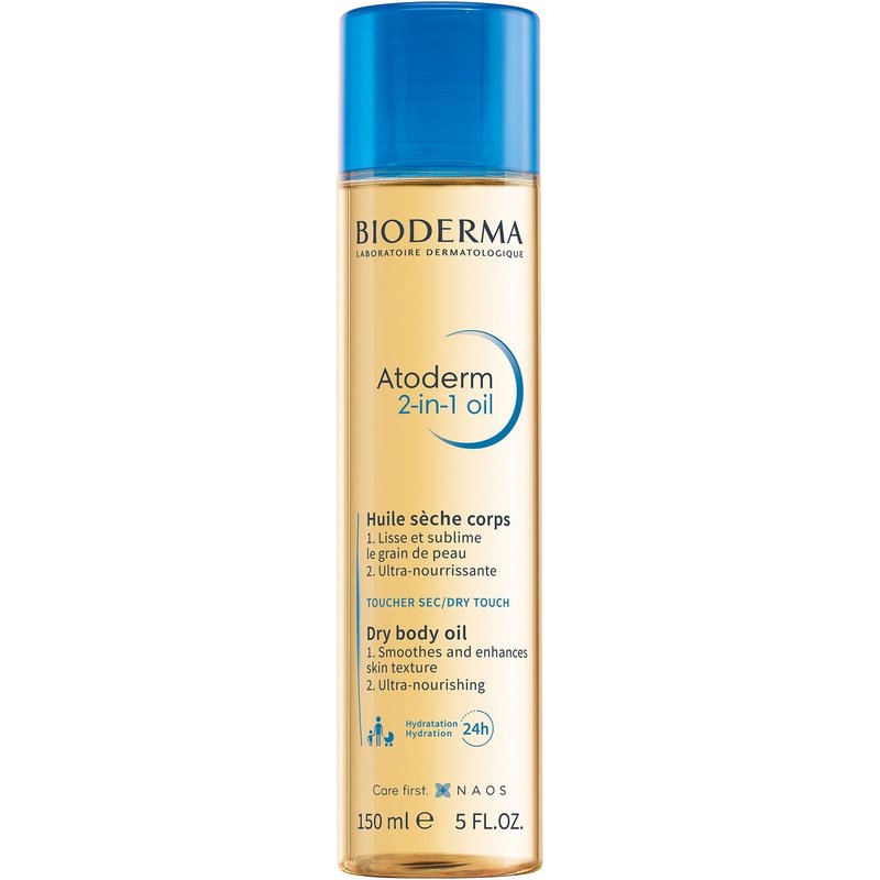 Bioderma Exclusive Atoderm 2-in-1 Dry Body Oil 150ml