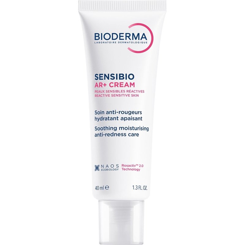 Bioderma Sensibio AR+ Cream Anti-Redness Moisturiser for Sensitive Skin Prone to Rosacea 40ml
