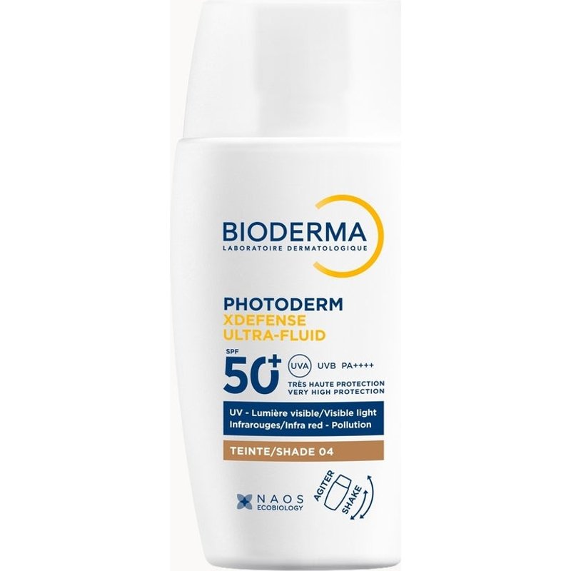 Bioderma XDefense Ultra Fluid SPF50+| Suncare and Urban Protection 40ml (Various Shades) - Shade 04