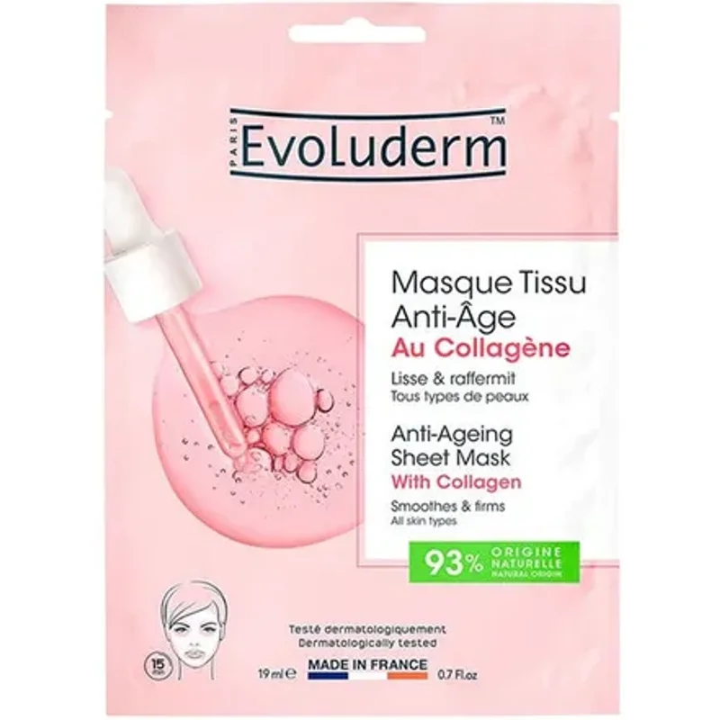 Evoluderm Anti Ageing Collagen Sheet Mask 19ml