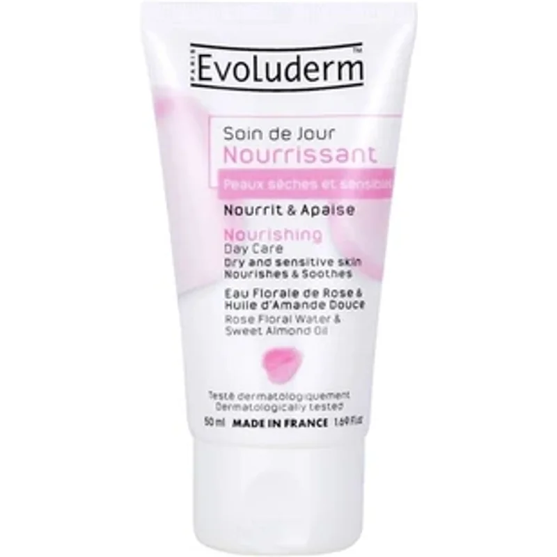 Evoluderm Nourishing Day Care Cream With Rose 50ml