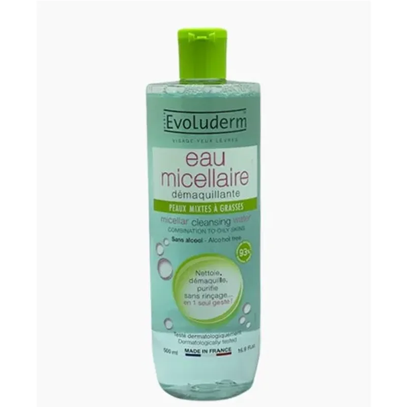 Evoluderm Micellar Cleansing Water 500ml
