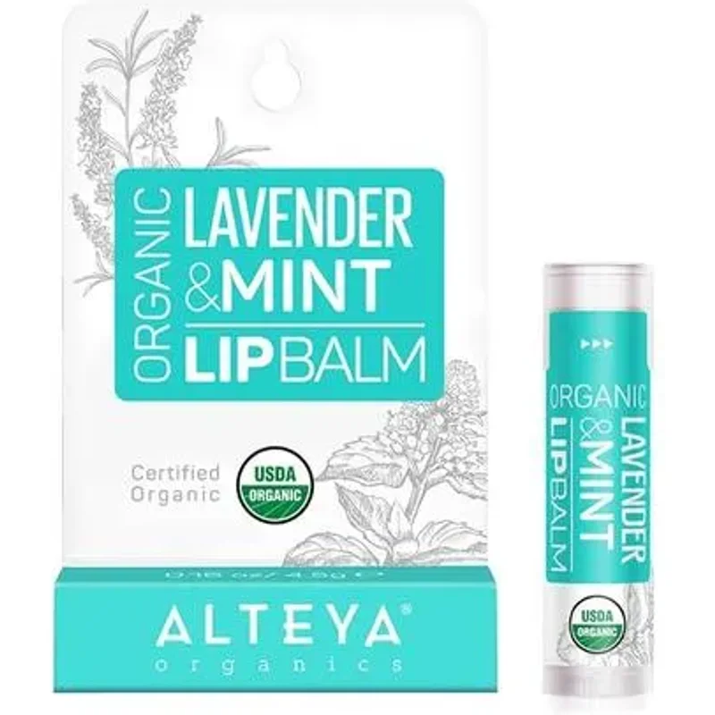 Alteya Organics Lip Balm Lavender & Mint 5g