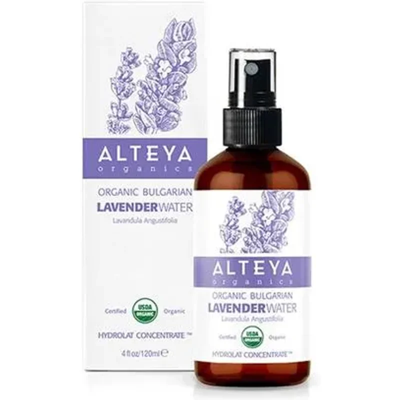 Alteya Organics Bulgarian Lavender Glass Water Spray 120ml