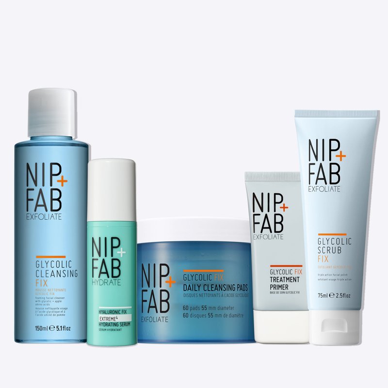 Glycolic Fix Smoothing Routine Kit for Dull & Blemish Prone Skin