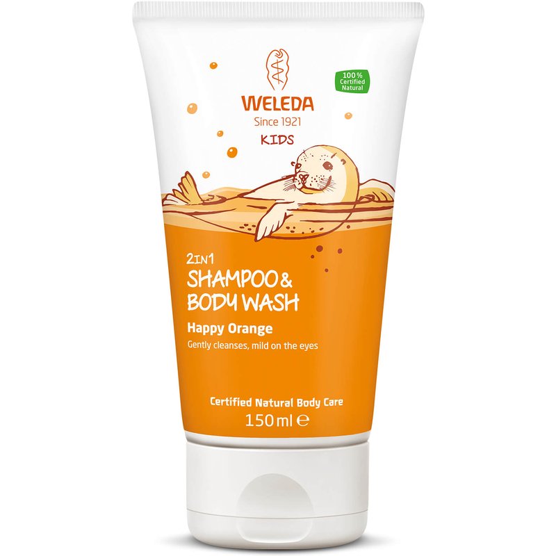 Weleda Kids 2 in 1 Wash 150ml - Happy Orange