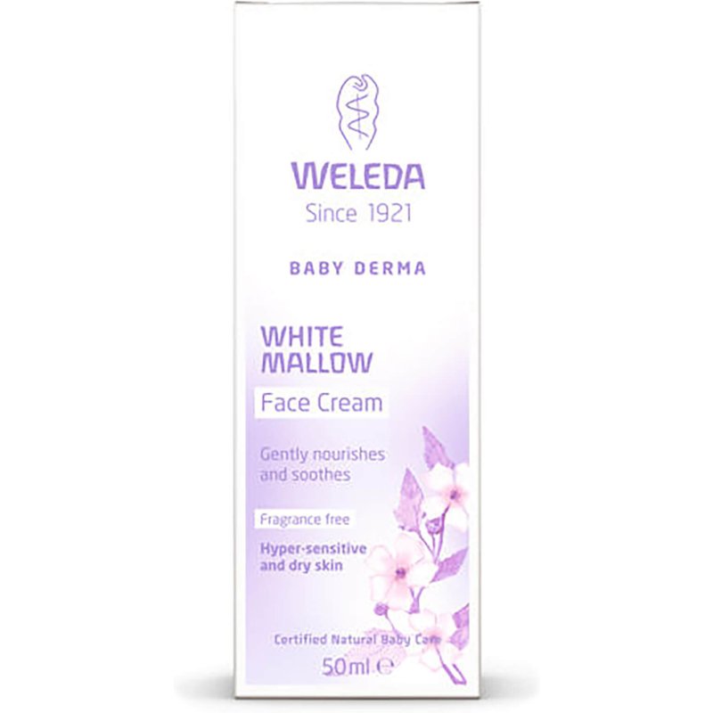 Weleda Baby Derma White Mallow Face Cream 50ml