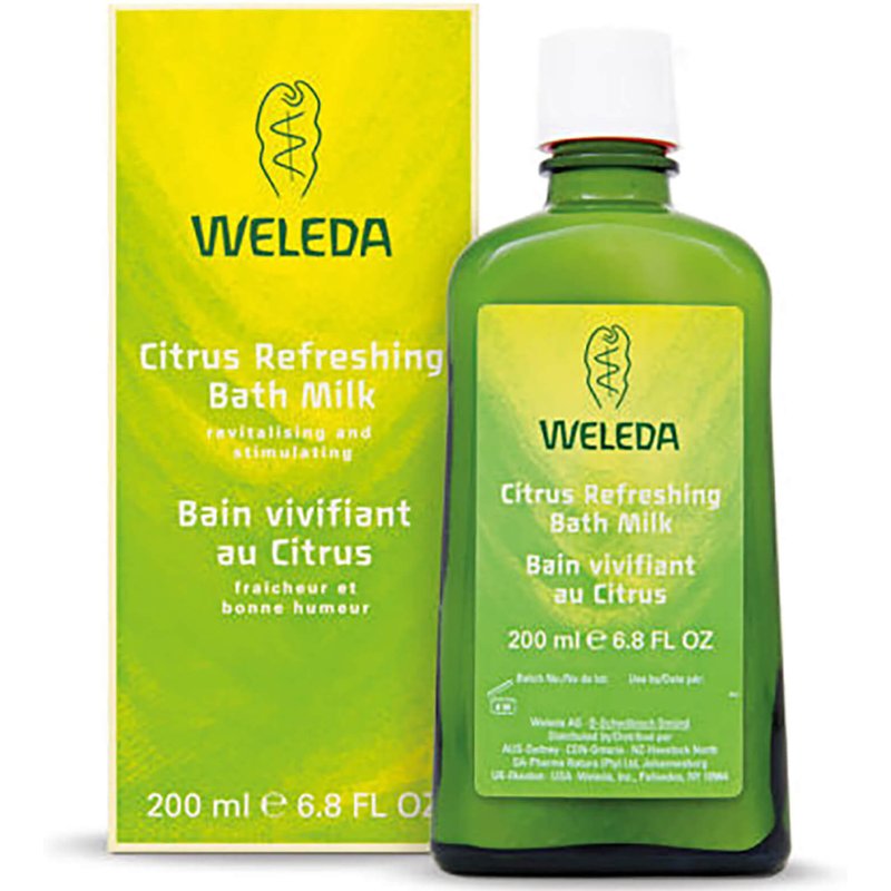 Weleda Citrus Refreshing Bath Milk (200ml)